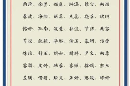 钮姓女孩名字大全-钮姓女孩起名字大全-钮姓名字大全姓名