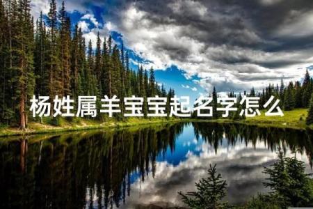 早上八点出生的属羊男孩如何起名，宜用什么字姓名