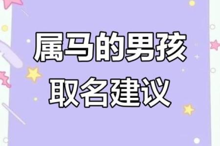 早上出生的属马男孩起名宜用什么字姓名