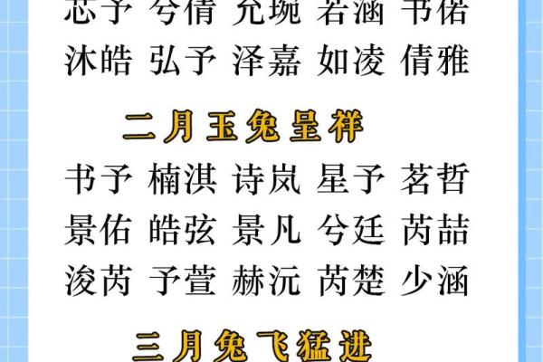 早上8点出生的属兔男孩如何取名姓名 早上8点出生的属兔男孩如何取名姓名